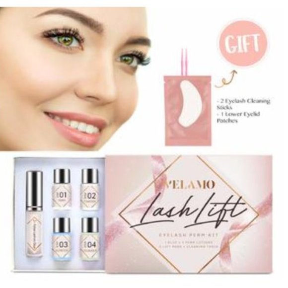 VELAMO Generic Eyelash Perm Professional Lash Lift Semi-Permanent Curling Kit - Picture 3 of 7